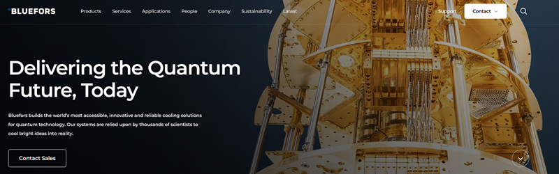 Bluefors公式サイト